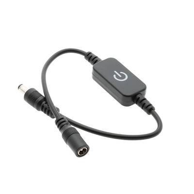 Variateur de lumière pour bande LED, 12V-24V 6A NOIR