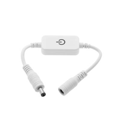 Variateur de lumière pour bande LED, 12V-24V 6A BLANC