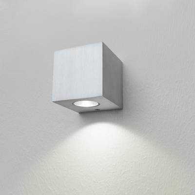 Applique LED XL CUBIC, température de couleur réglable, dimmable, 3W, CRI91, IP21, aluminium brossé