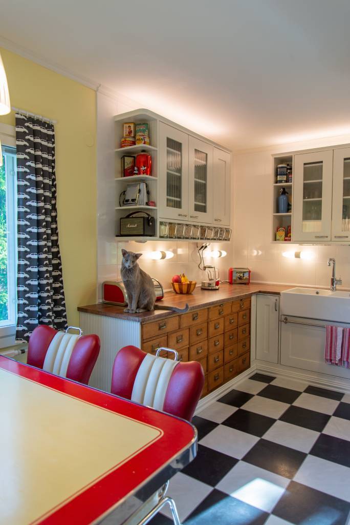 Éclairage led vintage pour la cuisine