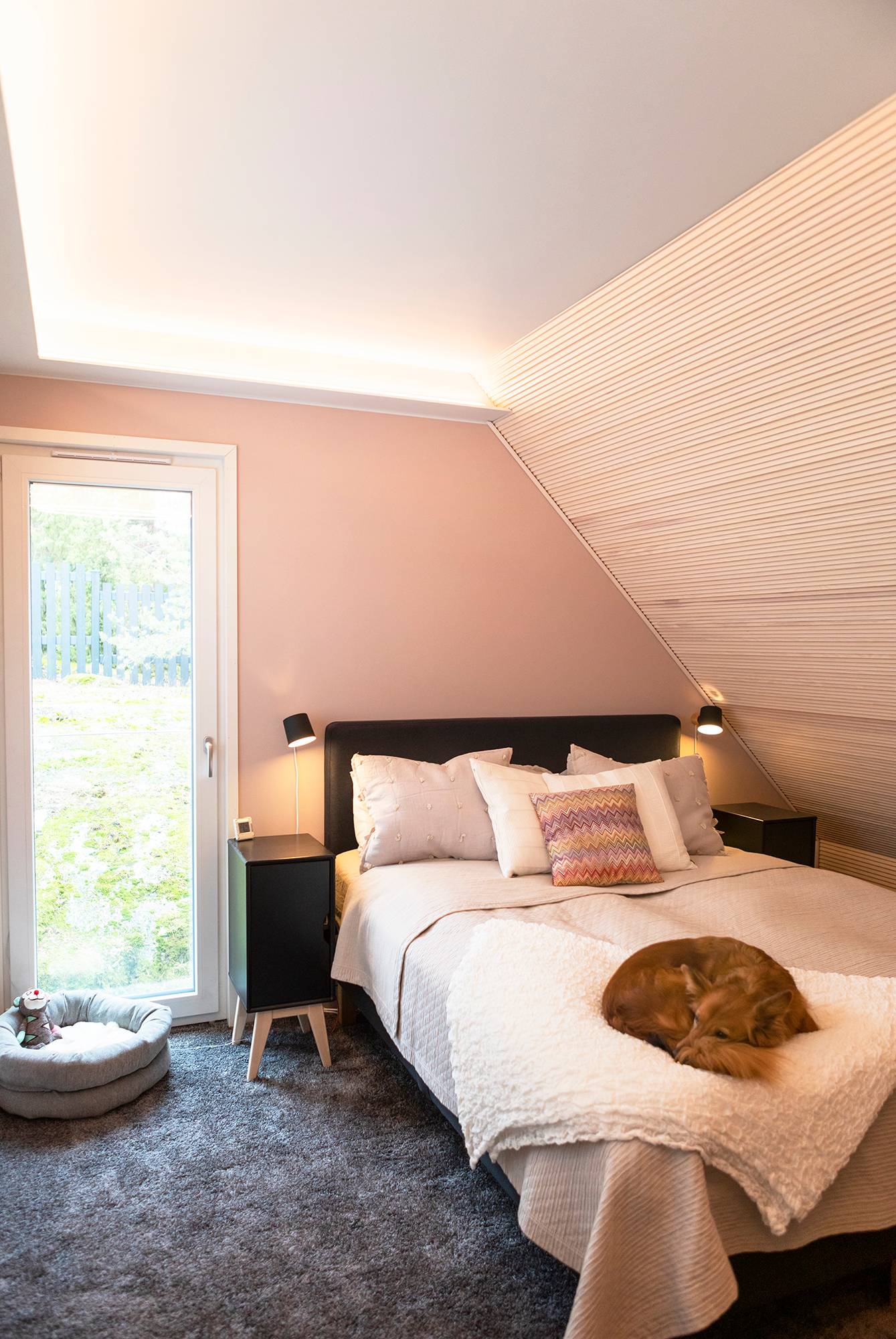 Eclairage de la chambre à coucher