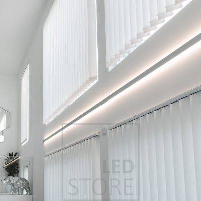 Indirect 2 leds murales profilées en ruban