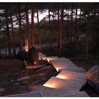 Luminaires d\'escalier à led pour l\'extérieur et l\'intérieur
