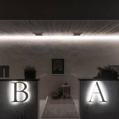 Eclairage extérieur avec LED