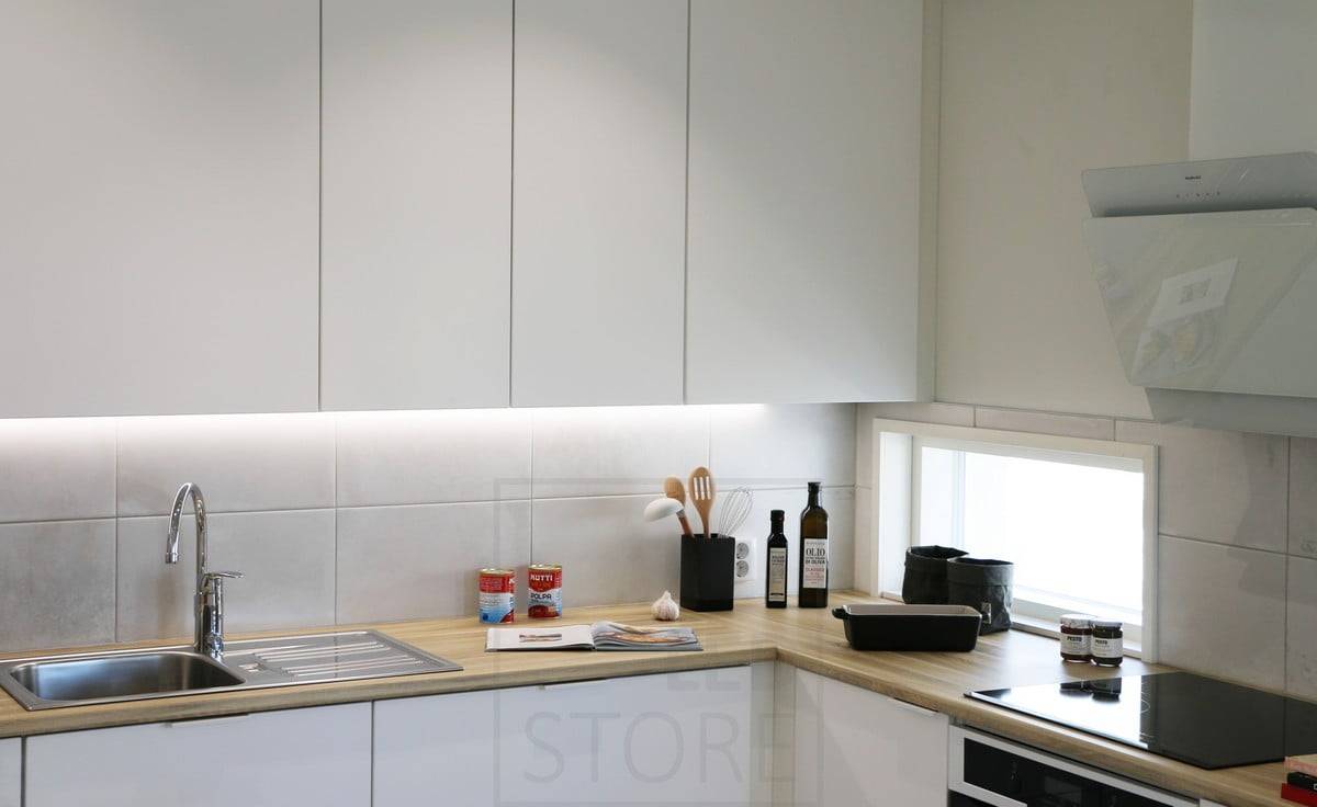 Salon du logement 2018 : éclairage de la cuisine. Ledstore.fi
