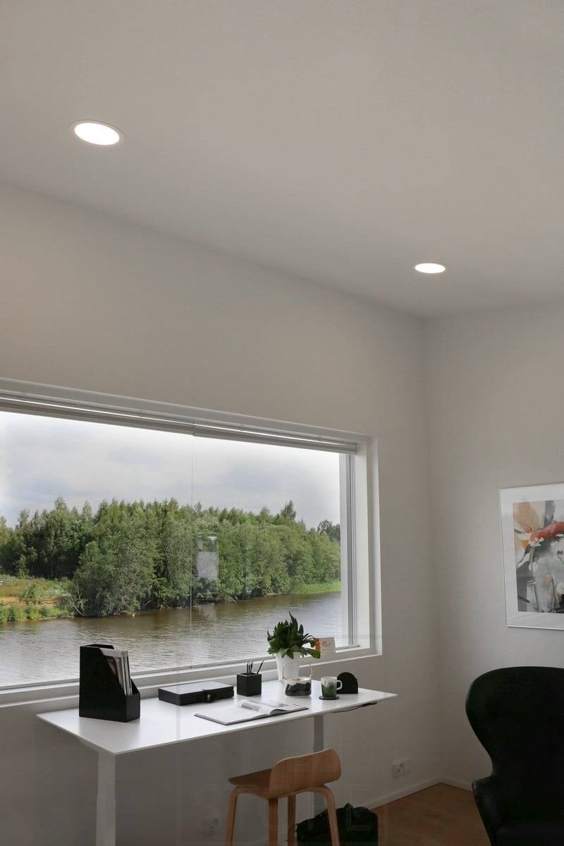 Salon de l'habitat 2018 : plafond led dans une chambre. Ledstore.fi