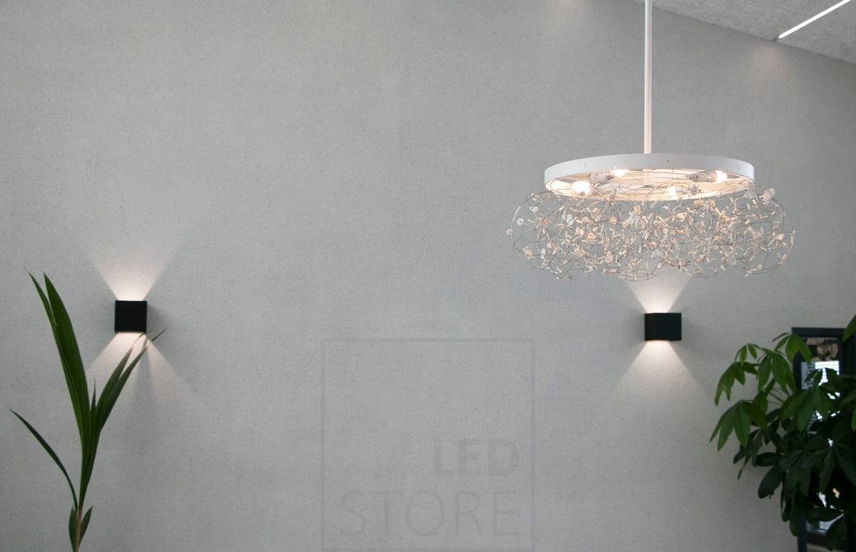 Salon de l'habitat 2018 : l'applique noire FUNK. Ledstore.fi