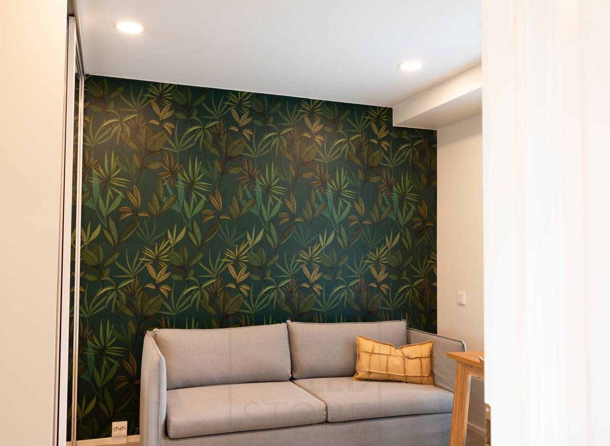Salon du logement 2020 : plafonds ronds de 200 mm dans le plafond de la chambre d'amis. Ledstore.fi