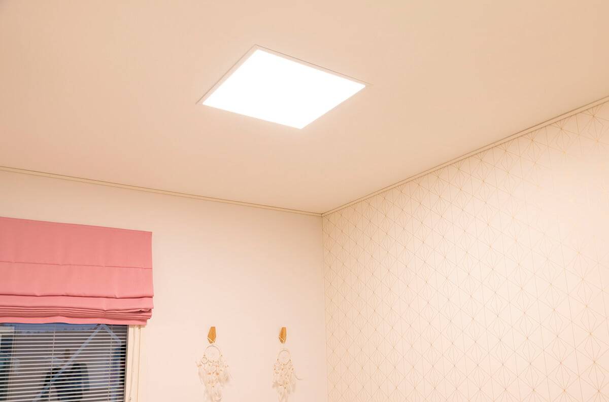Logo LED Store sur fond vert : un carré blanc avec les mots "LED STORE" bien en évidence en texte blanc.