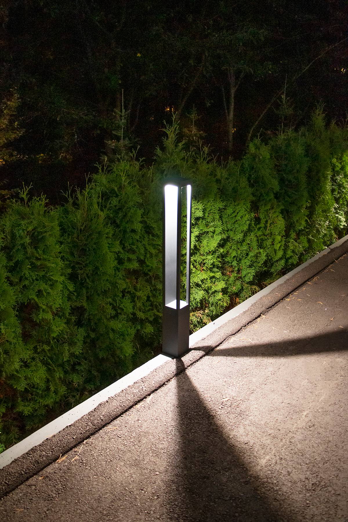 Sur un fond vert se trouve un carré blanc avec le texte noir "LED STORE" en gras au milieu, promouvant des solutions d'éclairage économes en énergie.