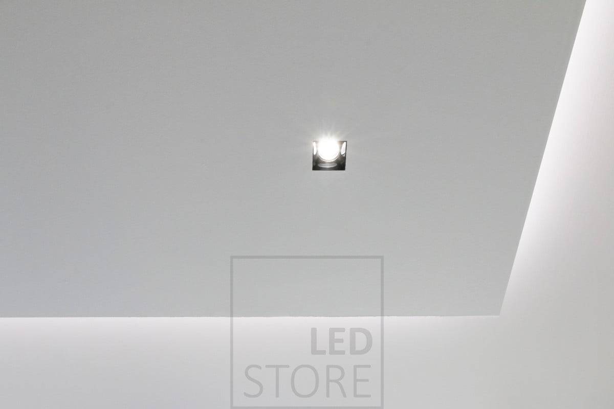 Led PIILO spot est un luminaire plâtré qui crée un look architectural et hôtelier. Un peu de travail supplémentaire pour l'installation, mais un excellent résultat ! Ledstore.fi