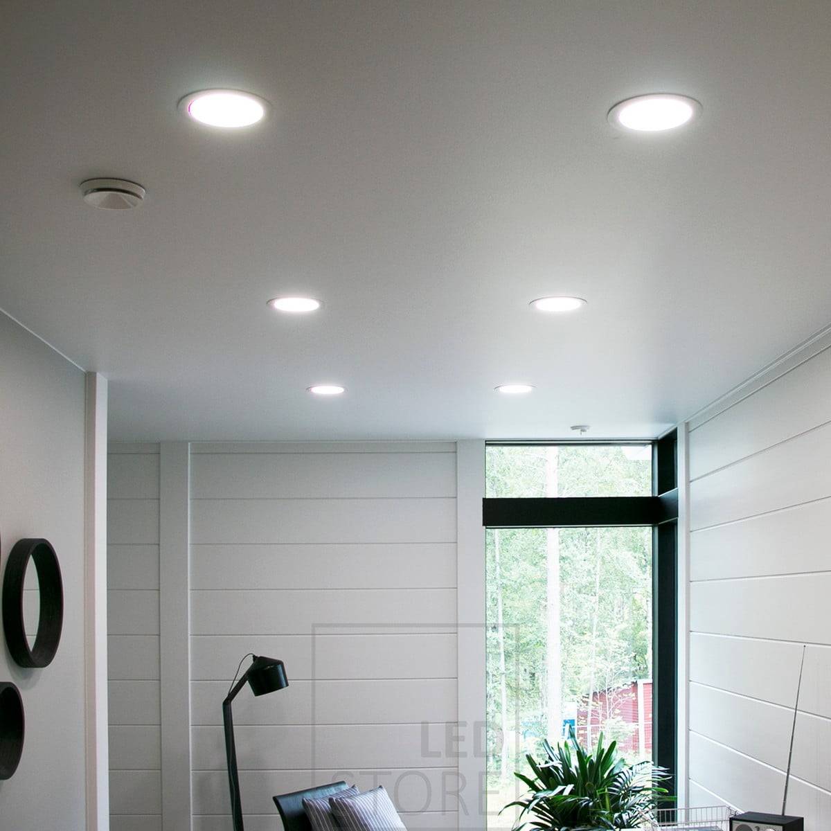 Led PLAFOND panneau rond LedStore.fi
