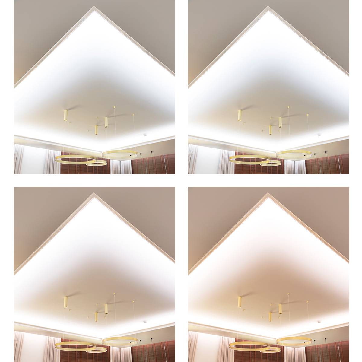 Logo LED STORE sur un fond vert avec un carré blanc et "LED STORE" en lettres capitales blanches et grasses.