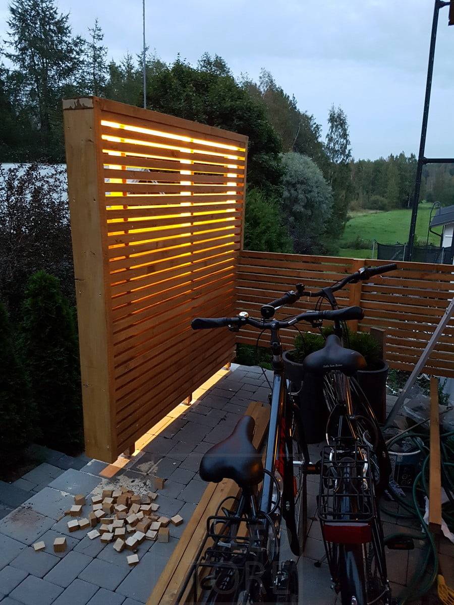 Ruban de leds pour l'éclairage d'ambiance à l'extérieur. Ledstore.fi