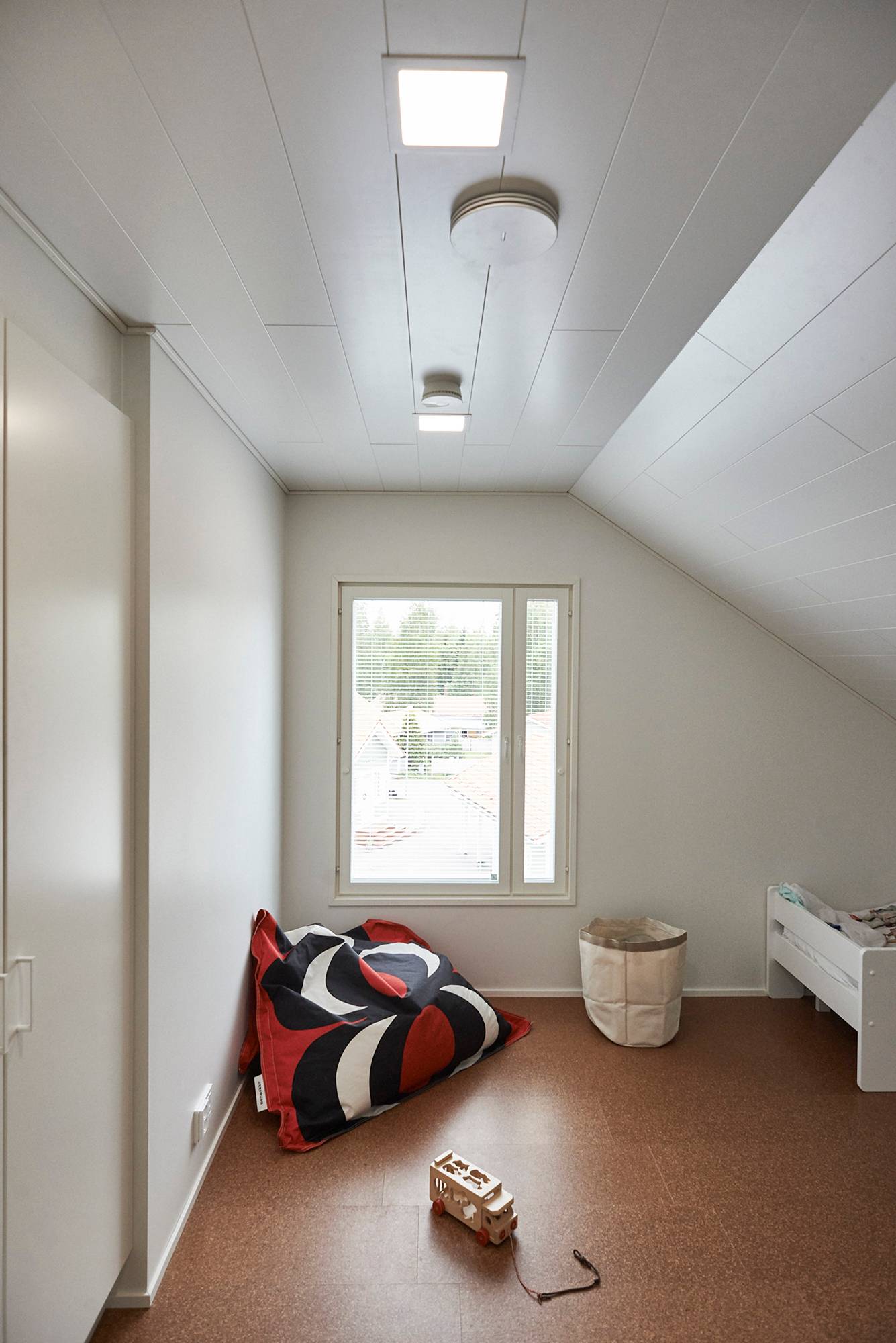 Lampes panneau à leds pour un éclairage homogène dans la chambre à coucher. Ledstore.fi