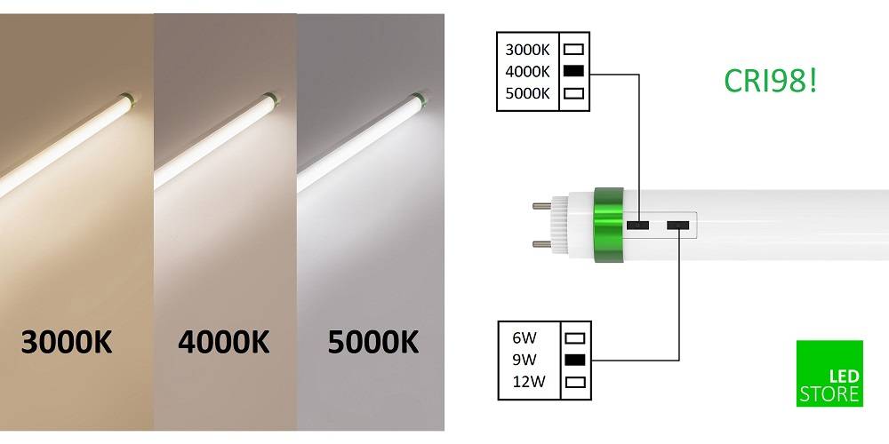 Le tube LED 3in1 est le roi des tubes LED