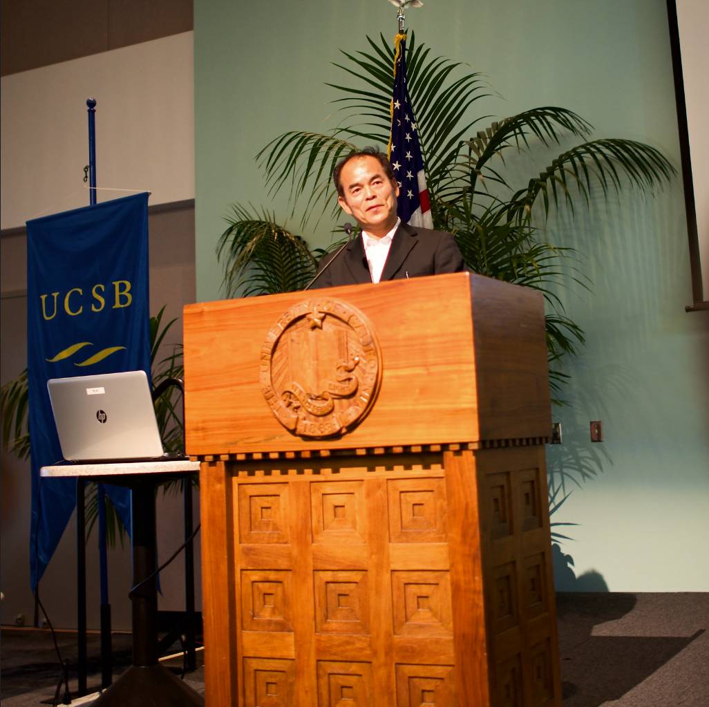 Histoire de la LED - Shuji Nakamura en 2014. Photo par Glenn Beltz