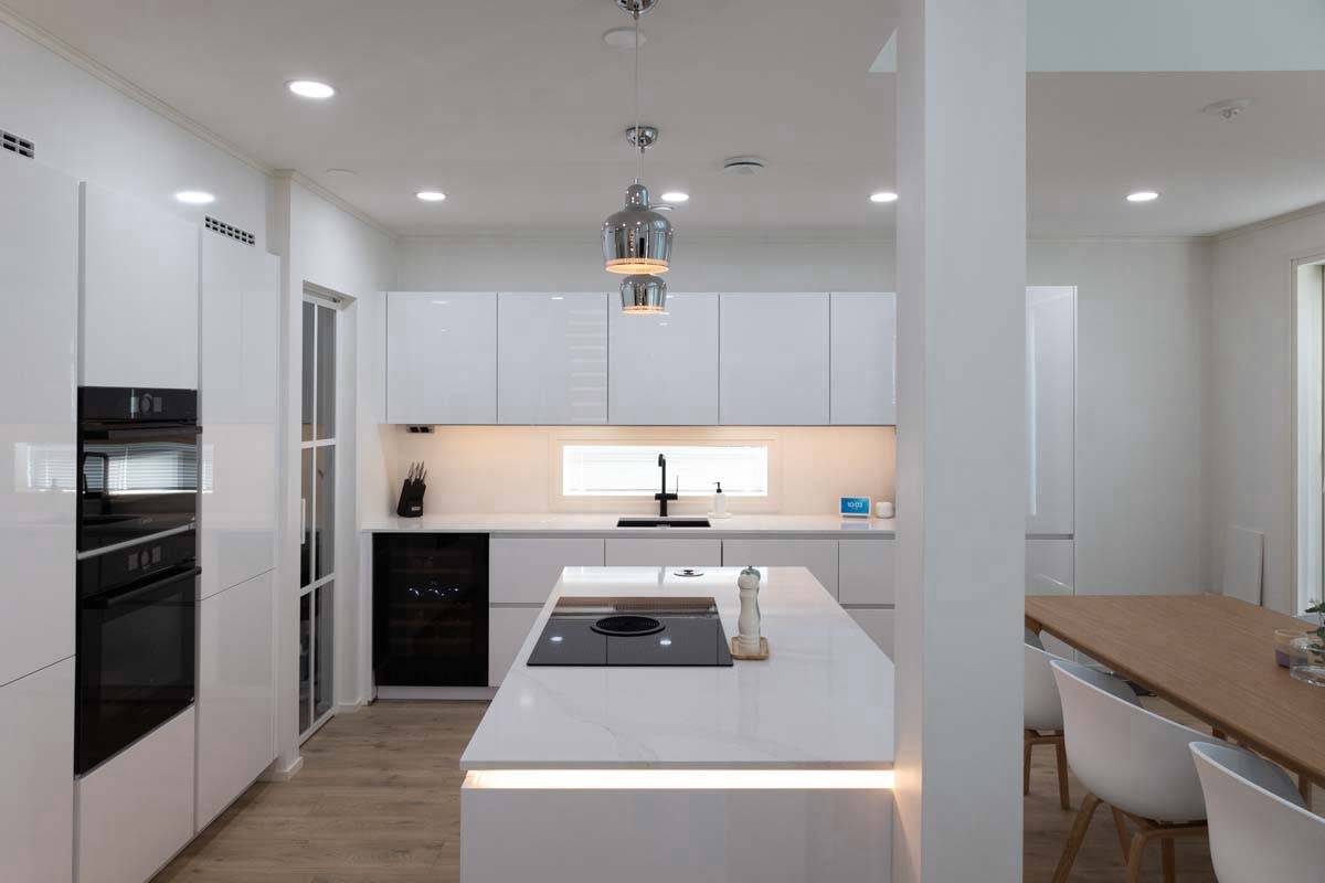 Lampes à Led dans la cuisine