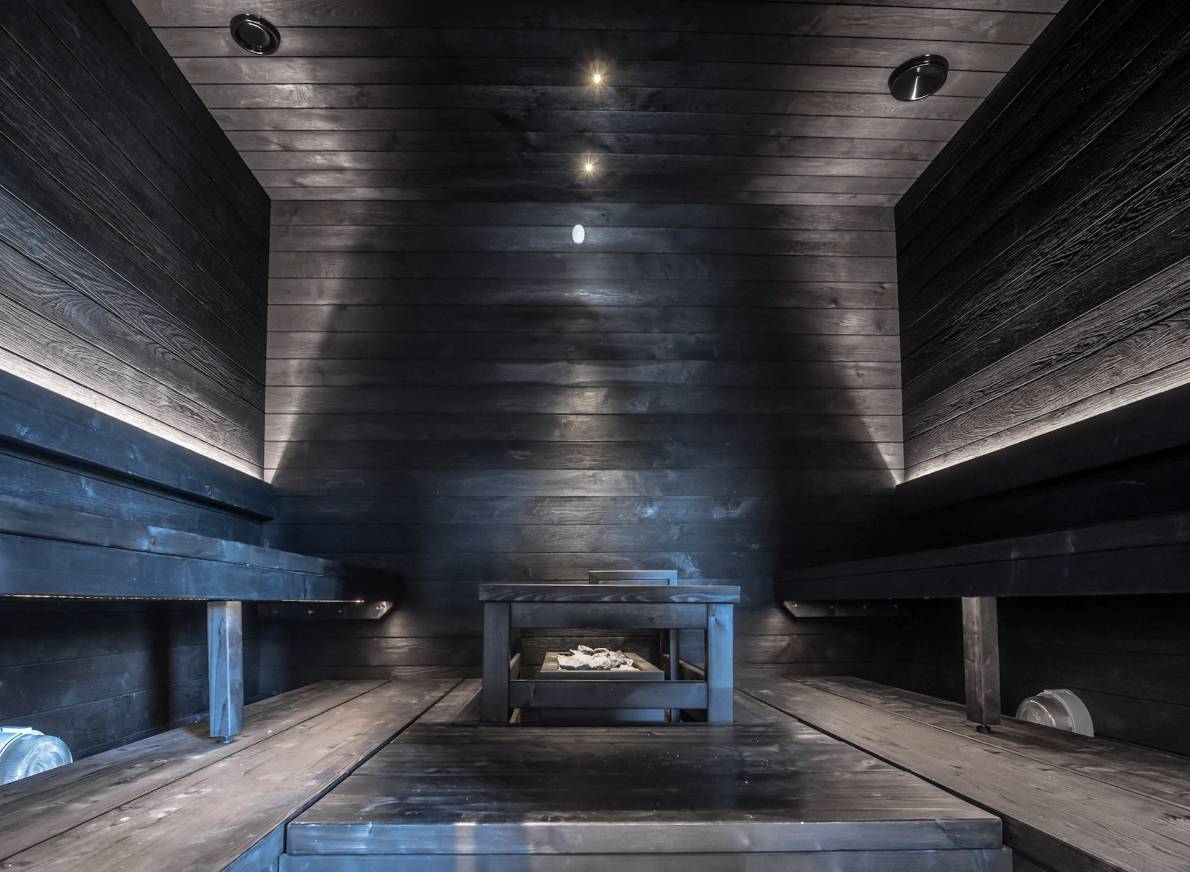 Sauna noir Harvia