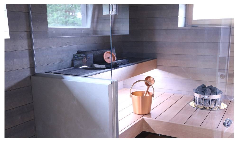 Eclairage du sauna - Lumière naturelle pour votre sauna