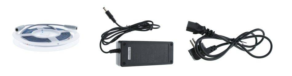 Il est facile de connecter une bande LED à un transformateur s'il est équipé de connecteurs DC.