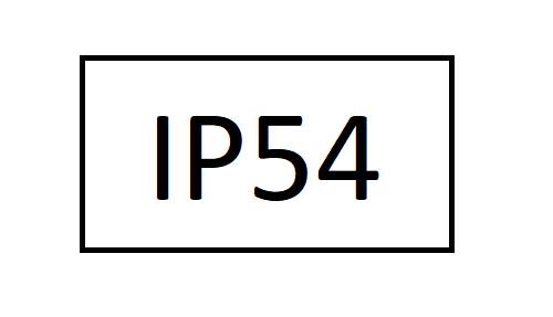 Classe IP - IP54