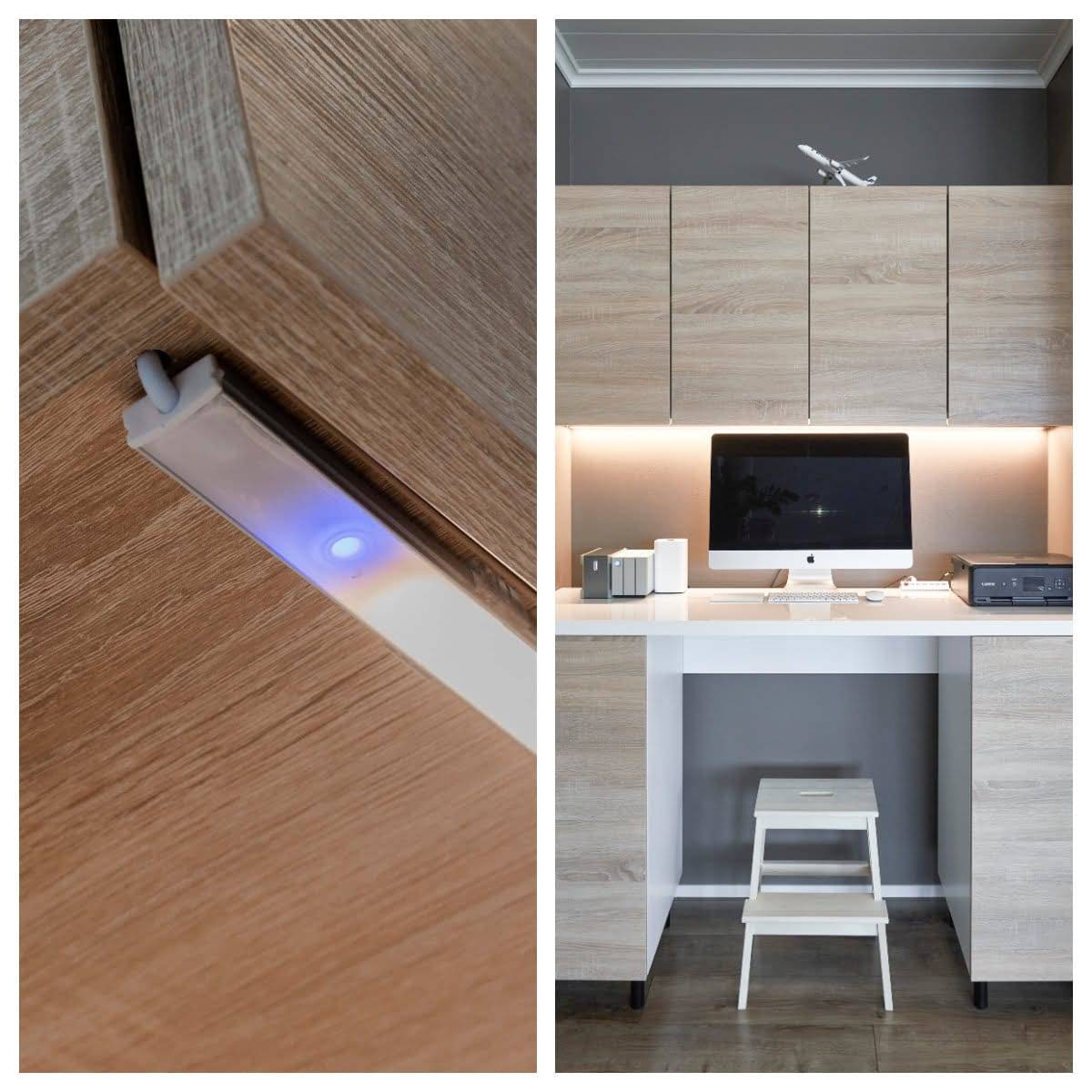 éclairage d'appoint à leds avec bande à leds et profilé en aluminium, LedStore.fi