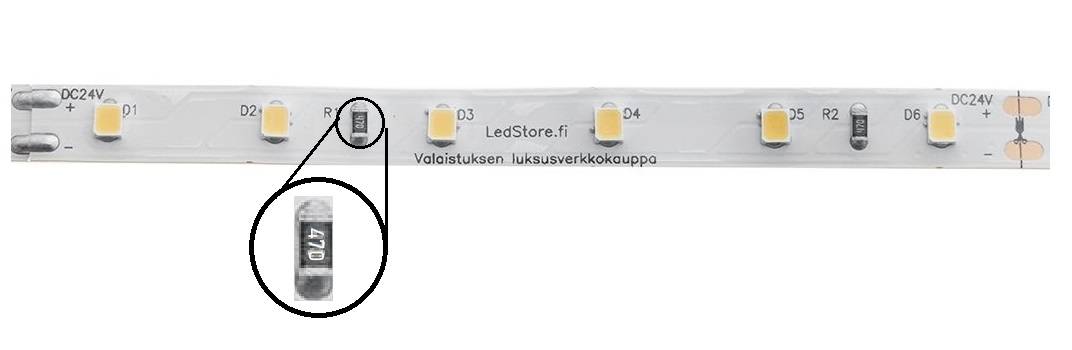 Circuit IC de la bande de LED, c'est pourquoi un transformateur de LED peut être alimenté par une tension continue.