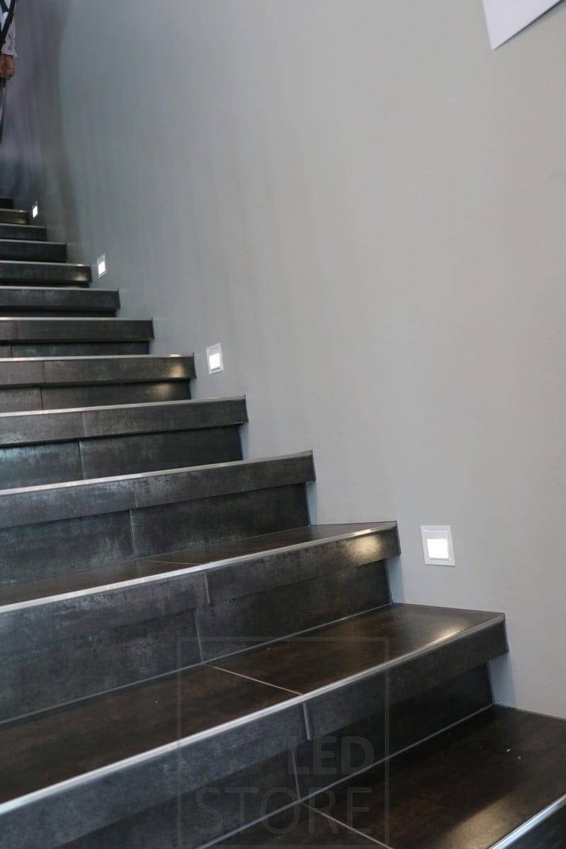 Eclairage LED de l'escalier