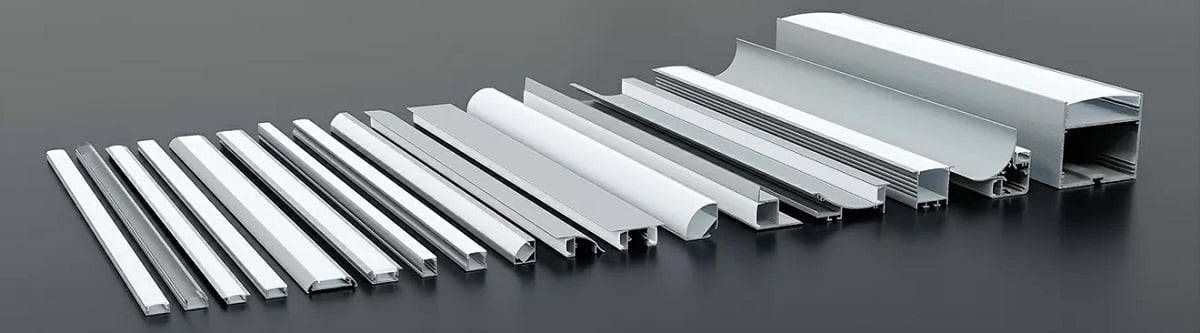 Profilés aluminium pour bande lumineuse à Led