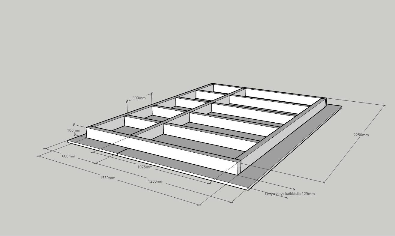 conception d'un plafond suspendu en plâtre