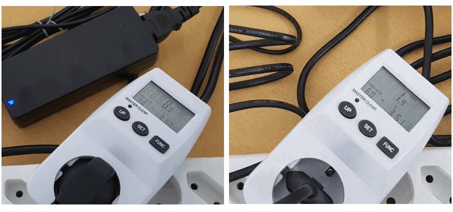 Il existe des différences dans la consommation d'énergie en mode veille des transformateurs
