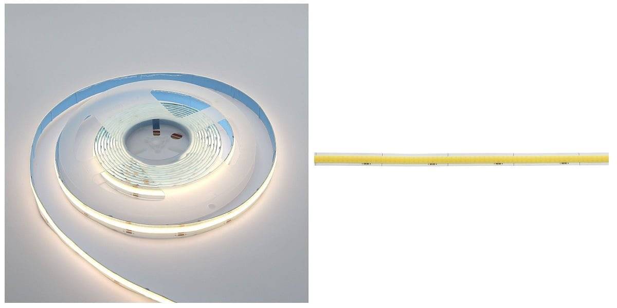Ruban de leds sans point COB Rouleau de leds ledstore.fi
