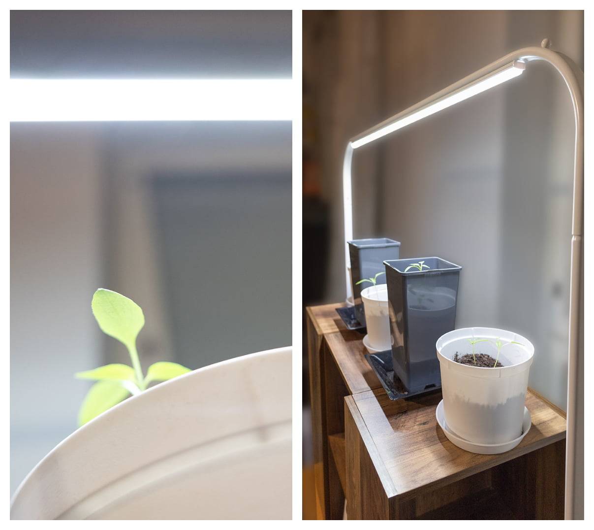 L'éclairage LED fonctionne bien