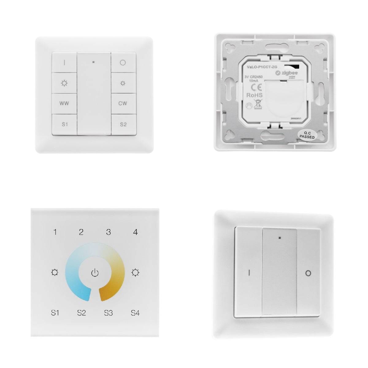 Contrôleurs d'éclairage intelligents Zigbee