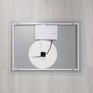 installation d'un luminaire led - schéma d'installation d'un miroir lumineux