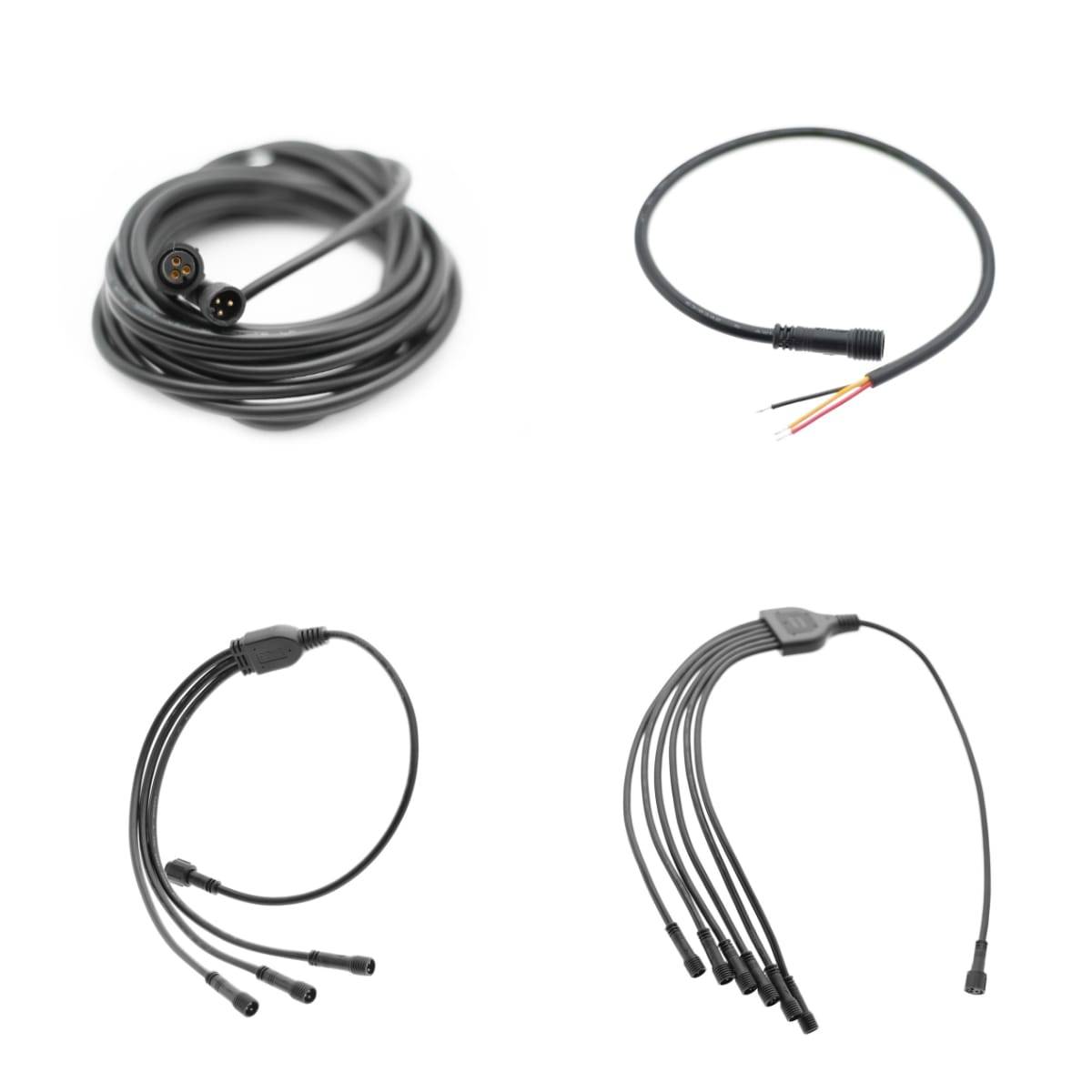 Installation Zigbee de concentrateurs de câblage et de cordons de raccordement réglables en fonction de la température de couleur.