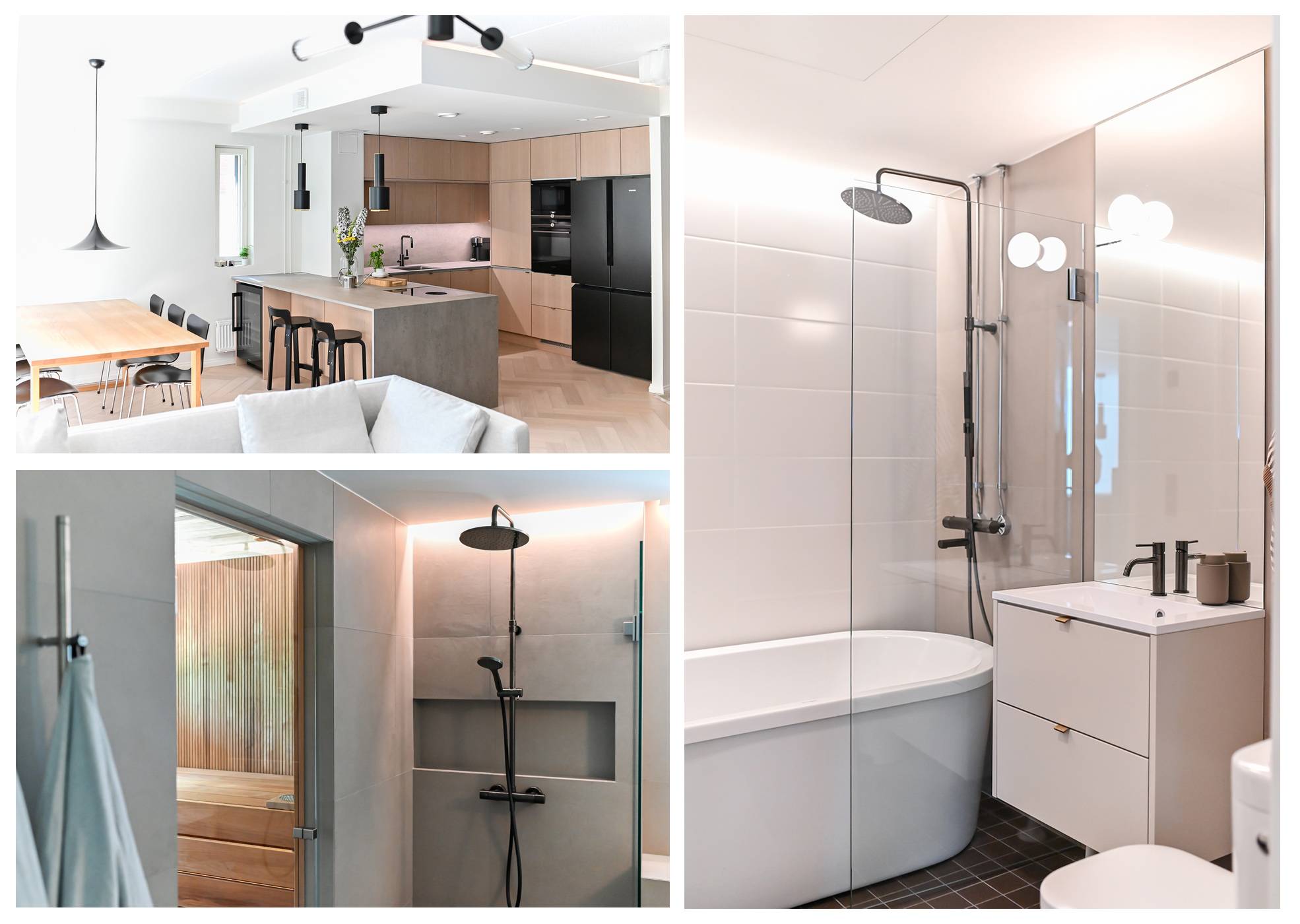 Rénovation d'une maison mitoyenne par Ekastra, réalisée selon les plans d'un architecte d'intérieur.  