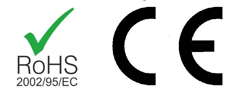 Tube à diodes électroluminescentes avec logo RoHS et CE