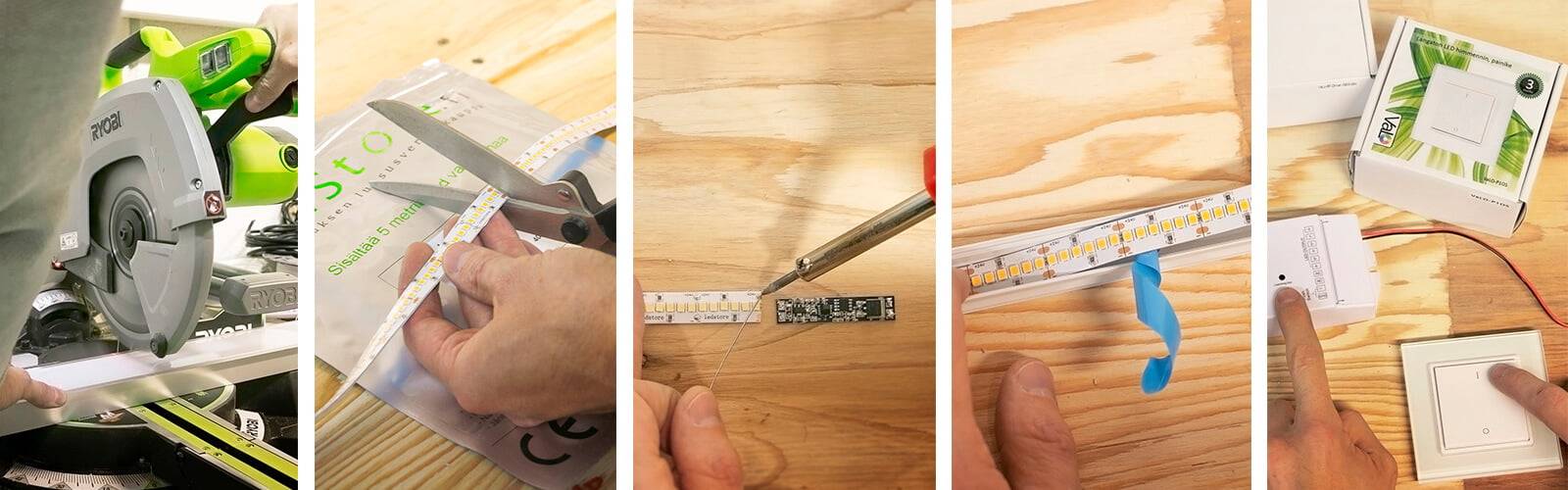 LED PAJA propose des bandes sur mesure.