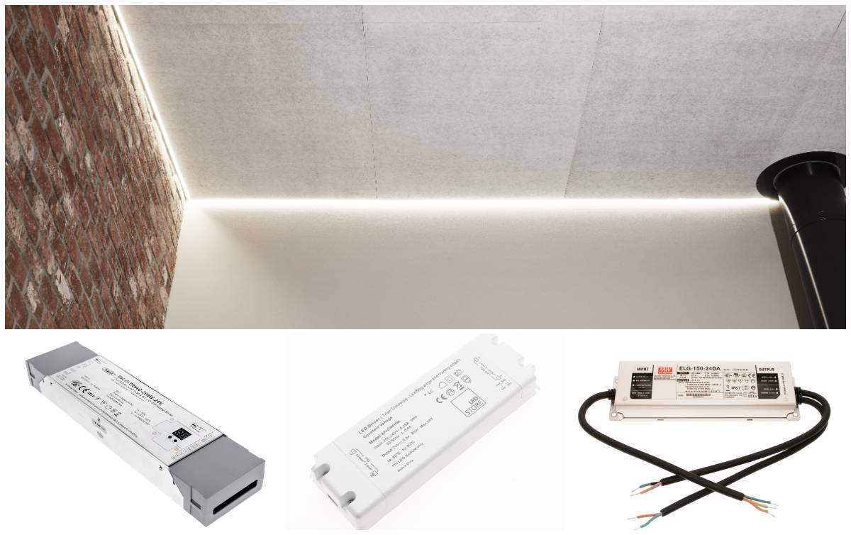 Les lampes à Led nécessitent un transformateur de taille appropriée avec une technologie de gradation adaptée.