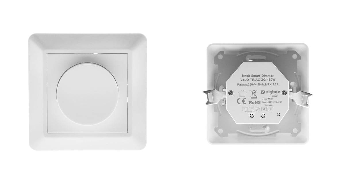 L'appairage se fait de cette manière avec un contrôleur filaire Triac 150w Zigbee.