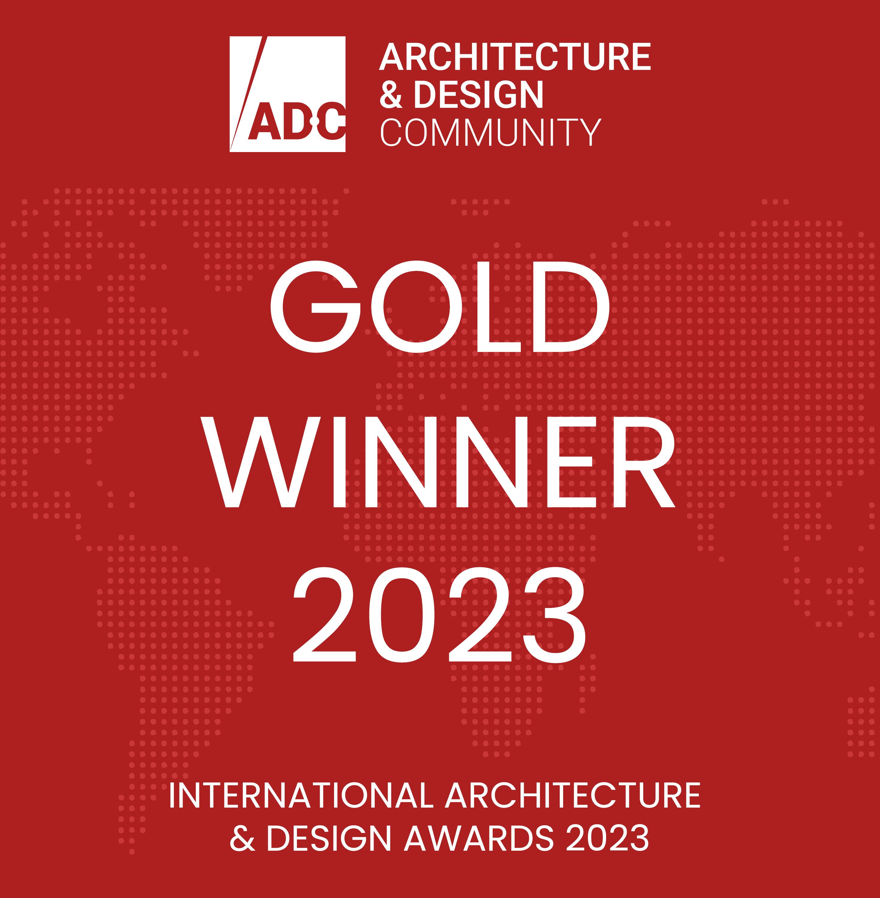 Lauréat d'or 2023 dans la catégorie Architecture et design